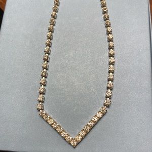 Rhinestone necklace